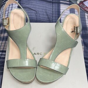 Women's Green Sandals